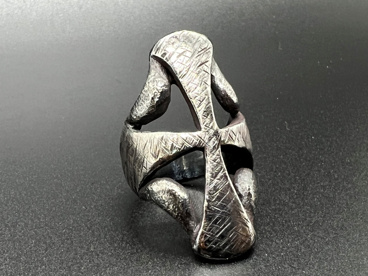 The Cross Ring Silver